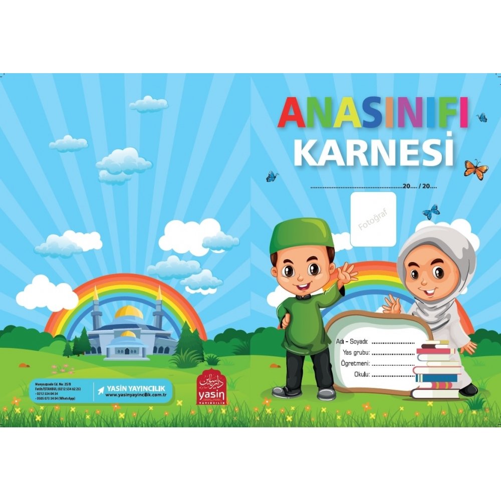 Anaokulu%20Karnesi%20Erkek%20Çocuk%20Mavi