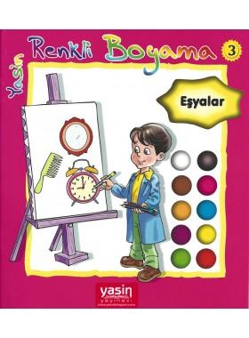 Renkli Boyama 3 - Eşyalar