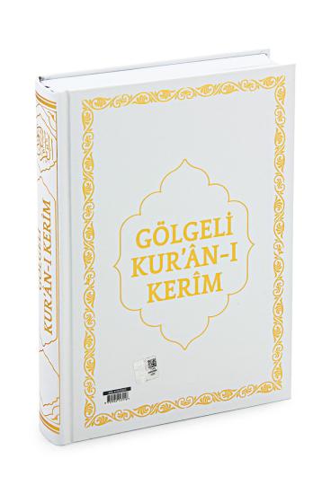 Gölgeli Kuranı Kerim Orta Boy Beyaz