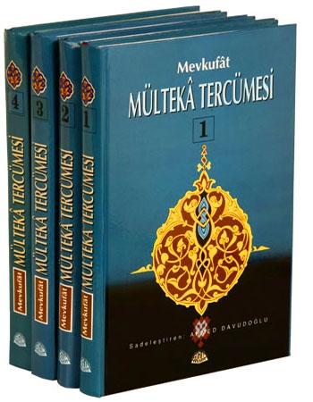 Mevkufat Mülteka Tercümesi 4 Cilt-Şamua Kağıt