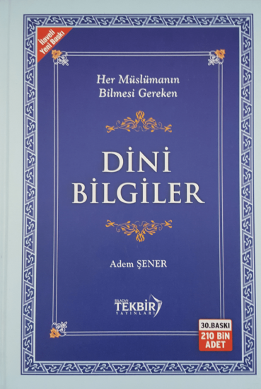 Adem Şener Dini Bilgiler Ivory kağıt ciltli